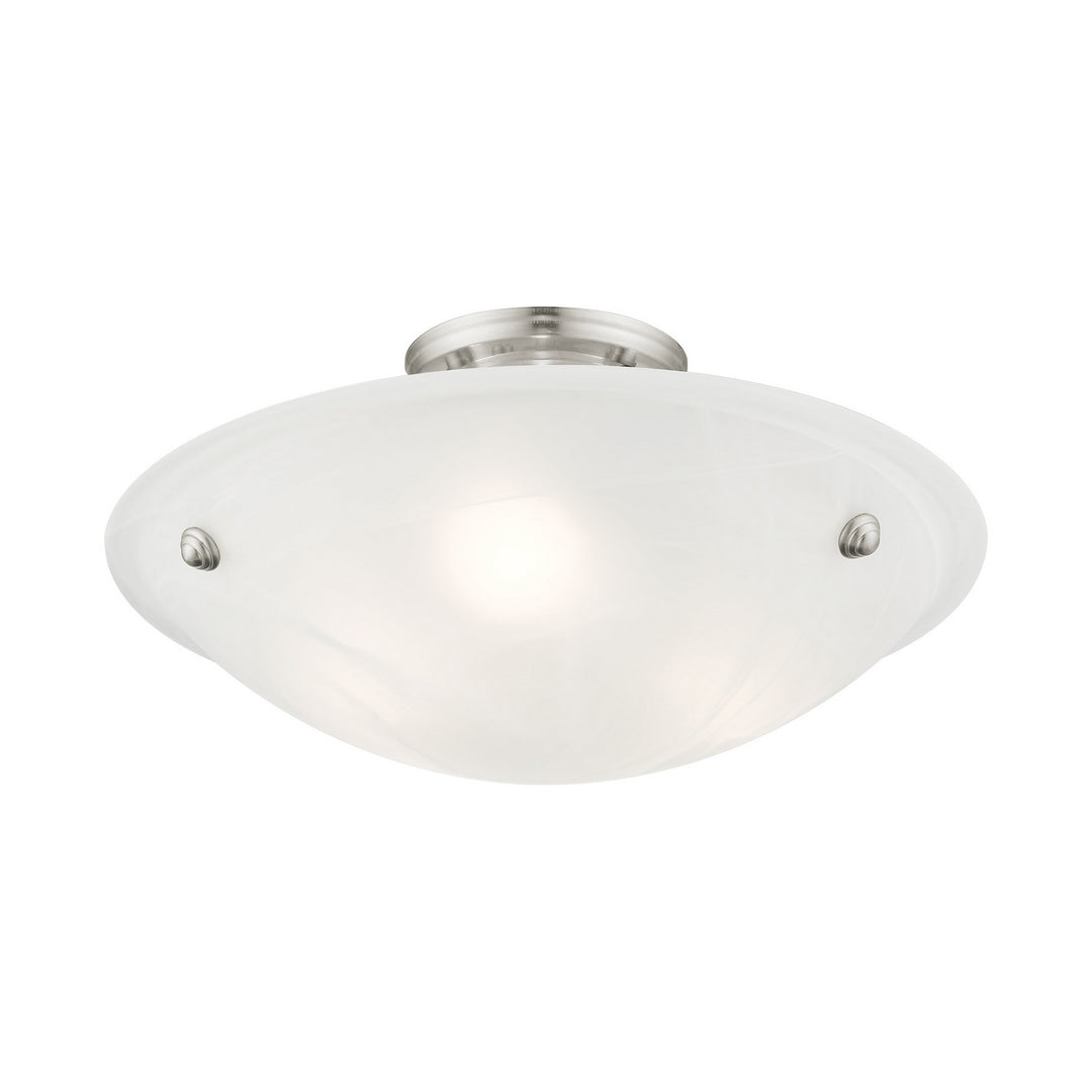 Livex Oasis 4273-91 Ceiling Light - Brushed Nickel