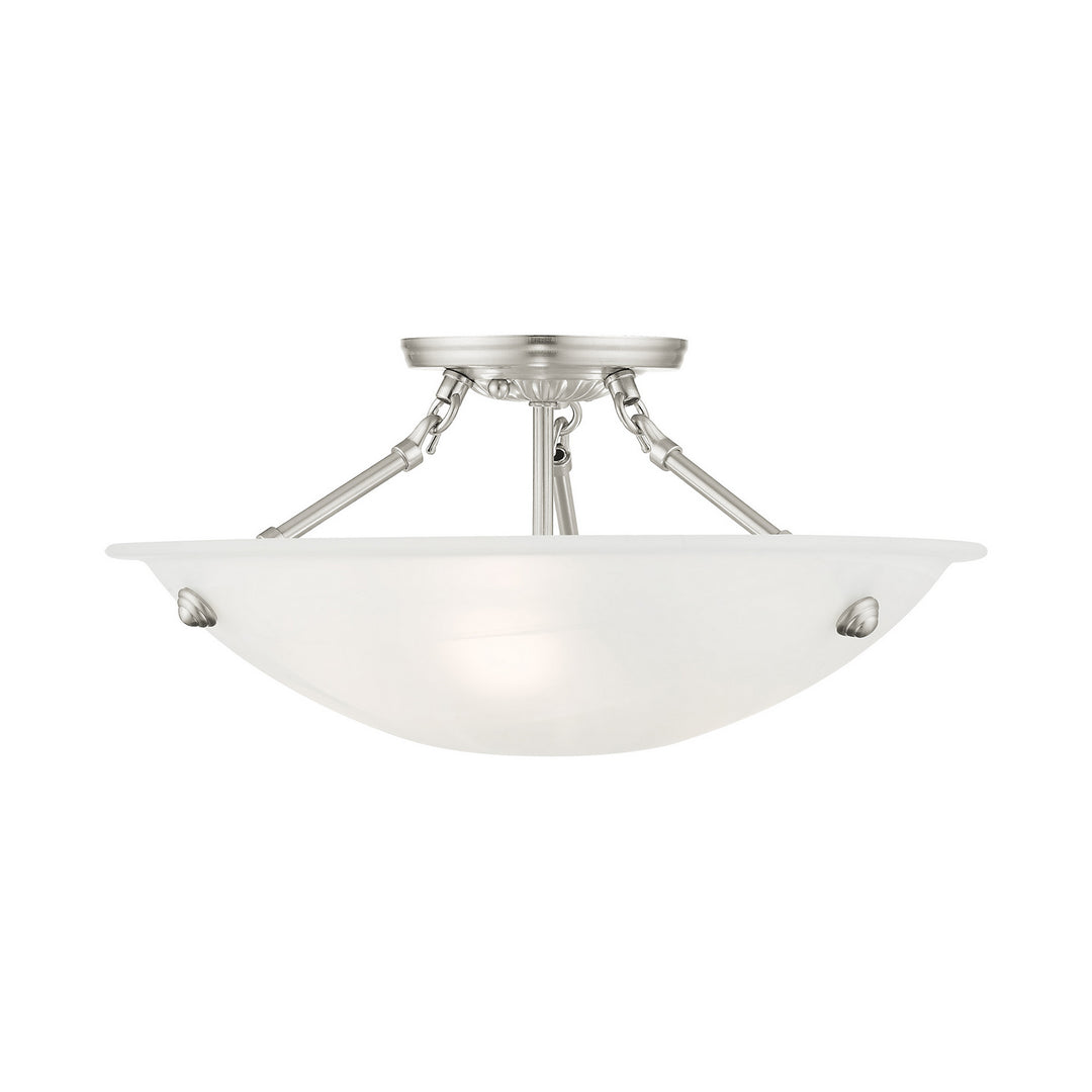 Livex Oasis 4273-91 Ceiling Light - Brushed Nickel