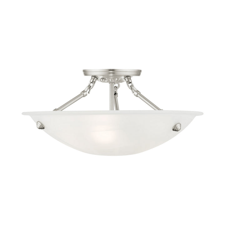 Livex Oasis 4273-91 Ceiling Light - Brushed Nickel