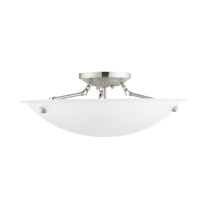 Livex Oasis 4274-91 Ceiling Light - Brushed Nickel