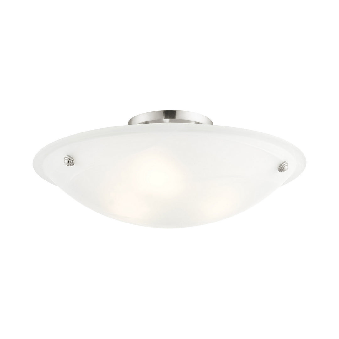 Livex Oasis 4274-91 Ceiling Light - Brushed Nickel