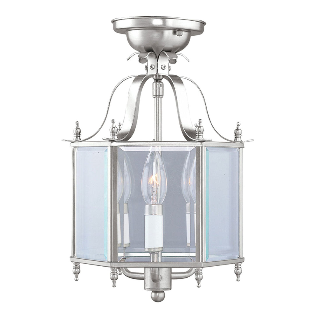 Livex Livingston 4403-91 Ceiling Light - Brushed Nickel