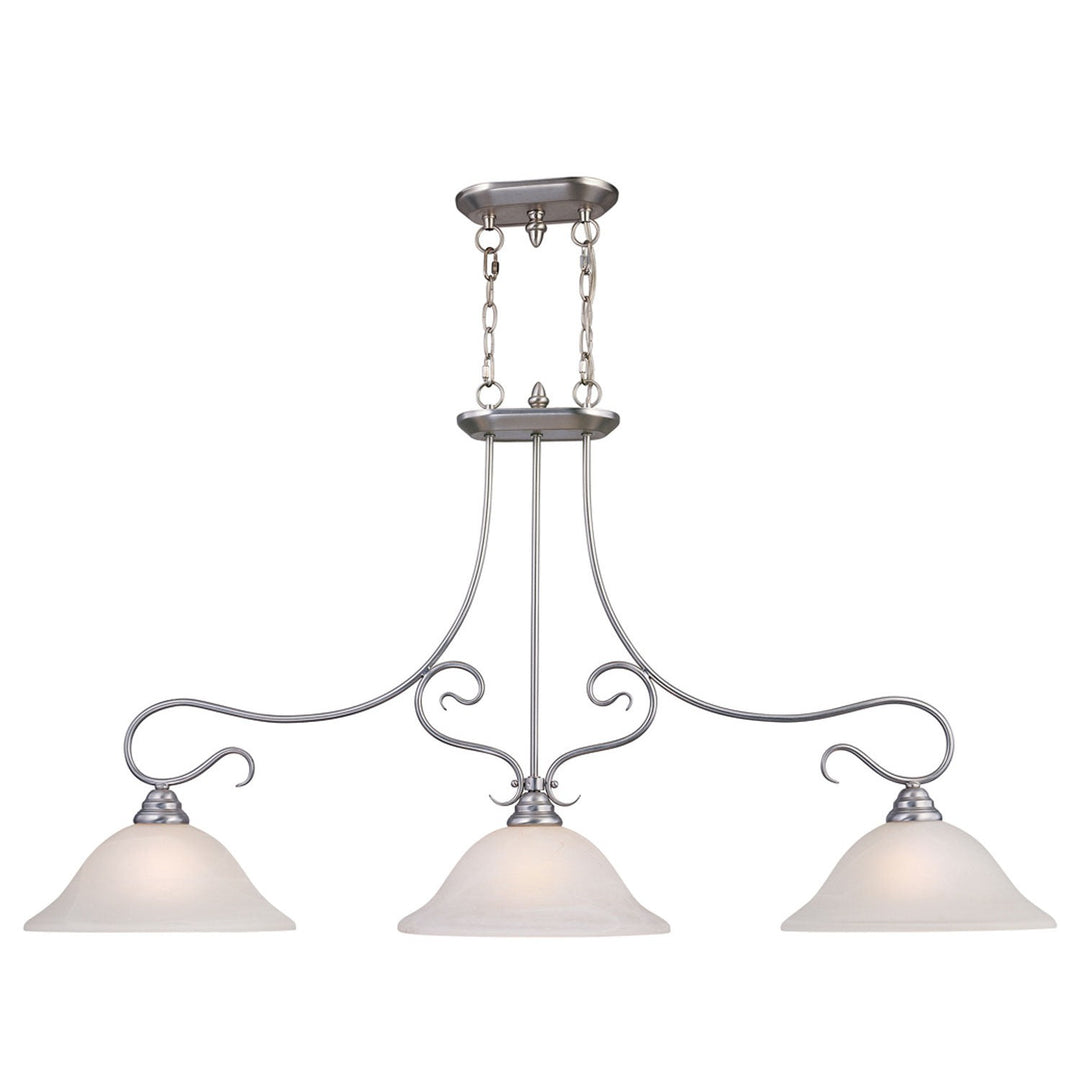 Livex Coronado 6108-91 Pendant Light - Brushed Nickel