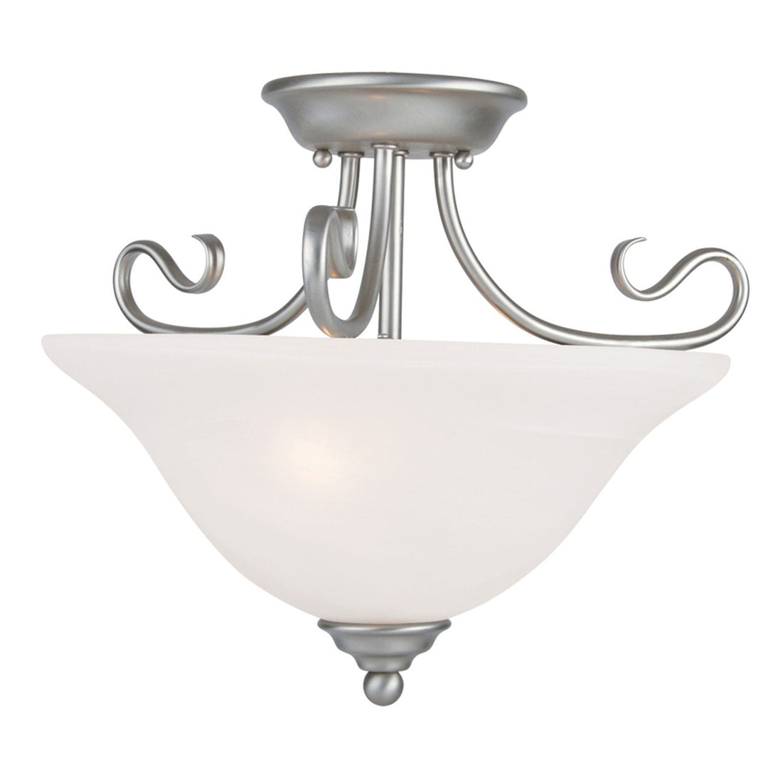 Livex Coronado 6121-91 Ceiling Light - Brushed Nickel