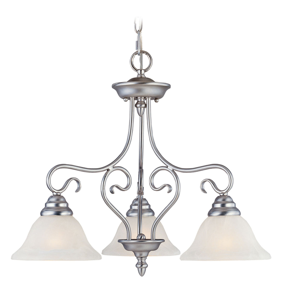 Livex Coronado 6133-91 Chandelier Light - Brushed Nickel