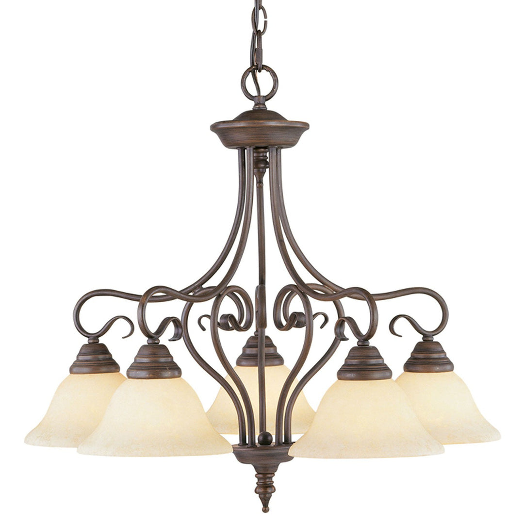 Livex Coronado 6135-58 Chandelier Light - Imperial Bronze