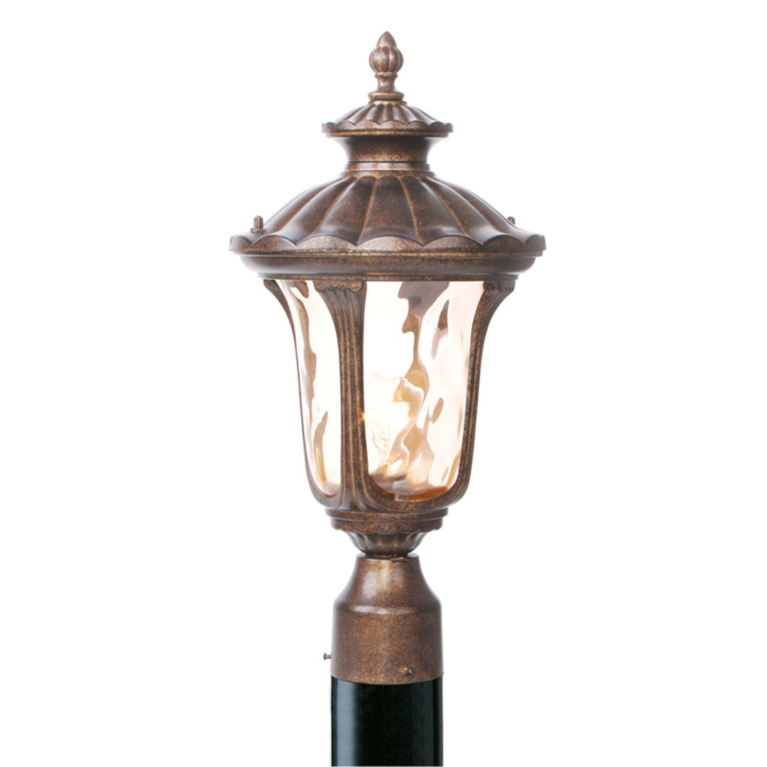 Livex Lighting 7655-50  Oxford Outdoor Moroccan Gold