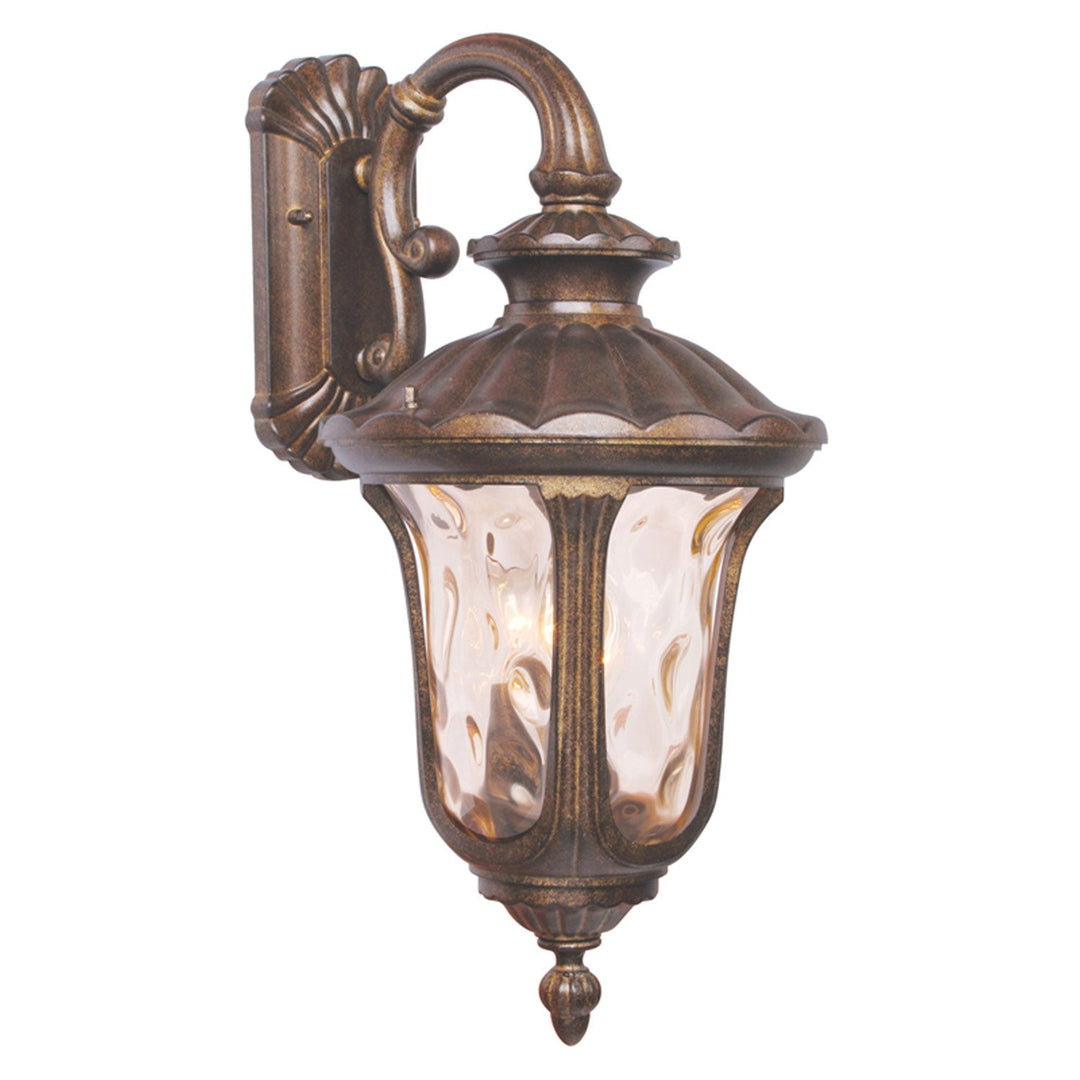 Livex Lighting 7657-50  Oxford Outdoor Moroccan Gold
