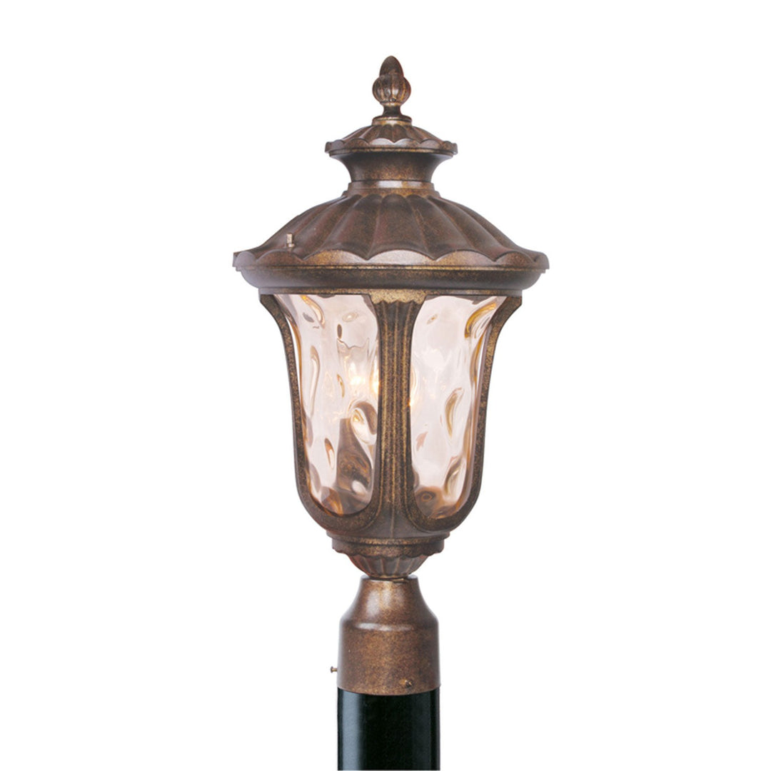 Livex Lighting 7659-50  Oxford Outdoor Moroccan Gold