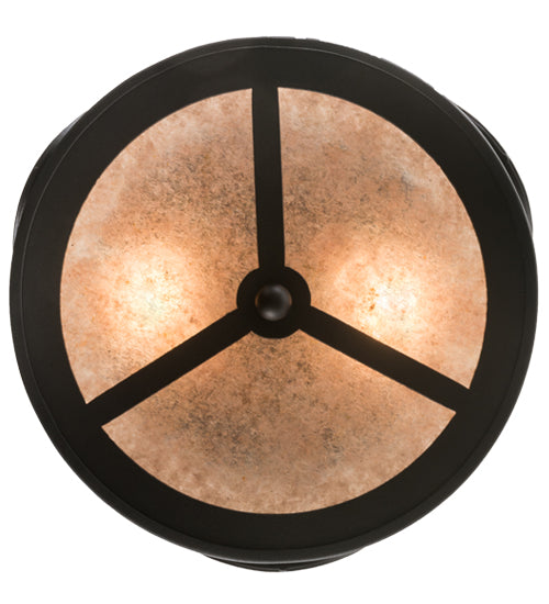 Meyda Tiffany Horseshoe 201723 Ceiling Light - Antique Brass