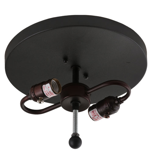 Meyda Tiffany Horseshoe 201723 Ceiling Light - Antique Brass