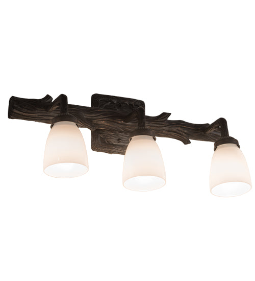 Meyda Tiffany Northwoods Pine 201776 Bath Vanity Light 22 in. wide - Timeless Bronze