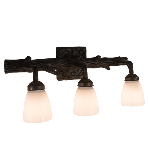 Meyda Tiffany Northwoods Pine 201776 Bath Vanity Light 22 in. wide - Timeless Bronze