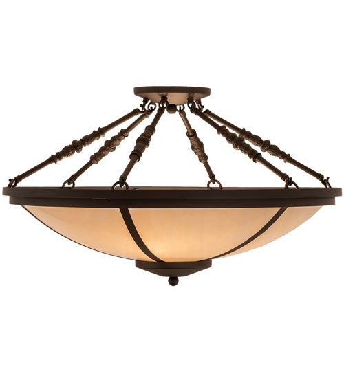 Meyda Tiffany Commerce 201781 Ceiling Light - Oil Rubbed Bronze