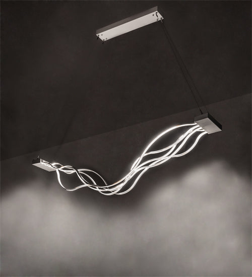 Meyda Tiffany Wave 201981 Pendant Light - Oil Rubbed Bronze