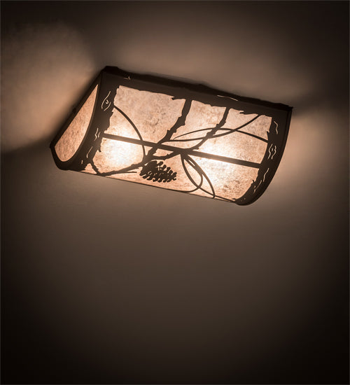 Meyda Tiffany Whispering Pines 201983 Ceiling Light - Oil Rubbed Bronze