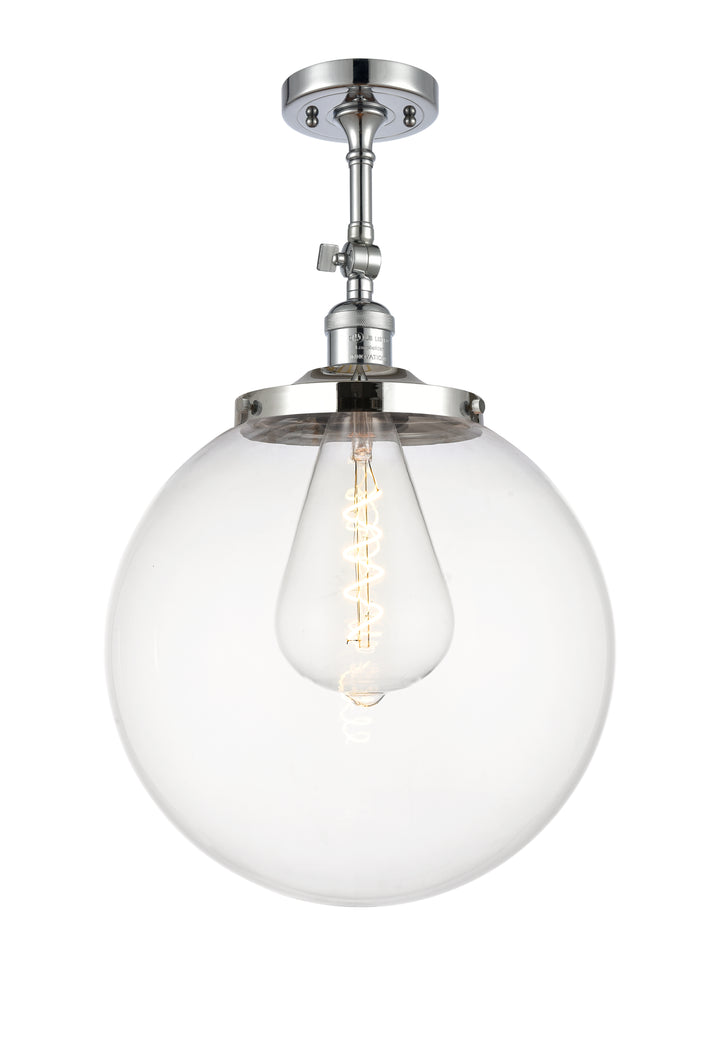 Innovations Franklin Restoration 201F-PC-G202-14 Ceiling Light - Polished Chrome