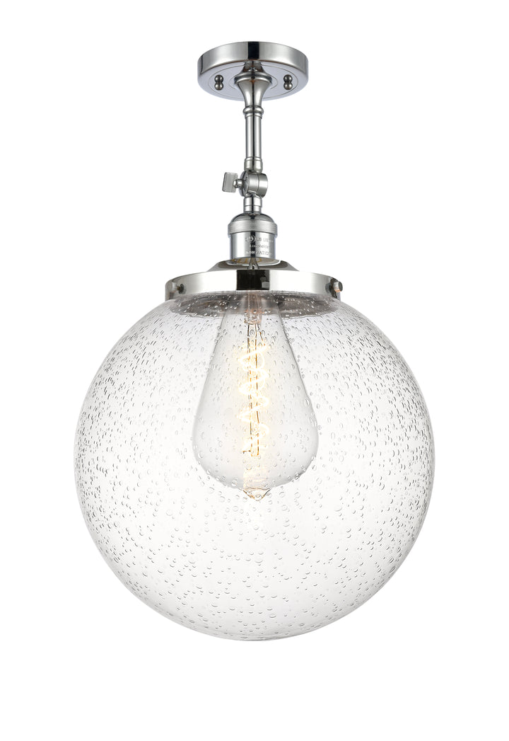 Innovations Franklin Restoration 201F-PC-G204-14 Ceiling Light - Polished Chrome