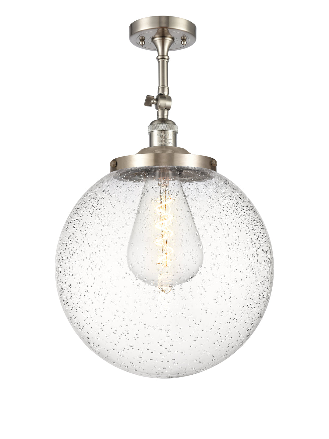 Innovations Franklin Restoration 201F-SN-G204-14 Ceiling Light - Brushed Satin Nickel