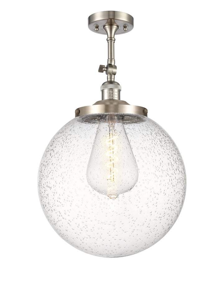 Innovations Franklin Restoration 201F-SN-G204-14 Ceiling Light - Brushed Satin Nickel