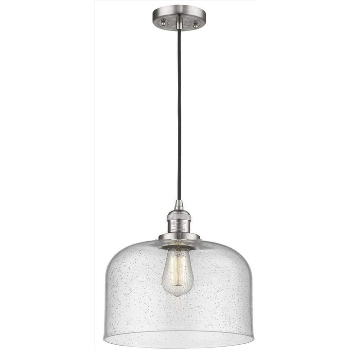 Innovations Franklin Restoration 201C-SN-G74-L-LED Pendant Light - Brushed Satin Nickel