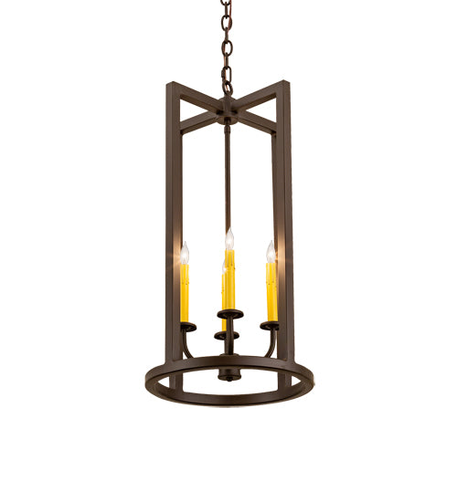 Meyda Tiffany Porte Tournante 202044 Chandelier Light - Oil Rubbed Bronze