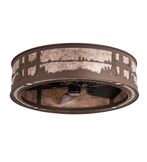 Meyda Tiffany Quiet Pond 202146 Ceiling Fan - Cafe-Noir