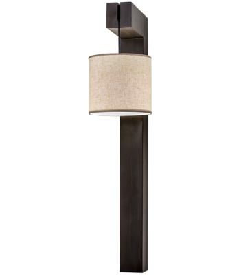 2nd Avenue Cilindro 202182-7 Wall Sconce Light - Amorire Hickory