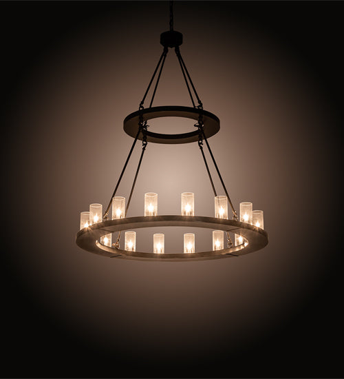 Meyda Tiffany Loxley 202214 Chandelier Light - Timeless Bronze