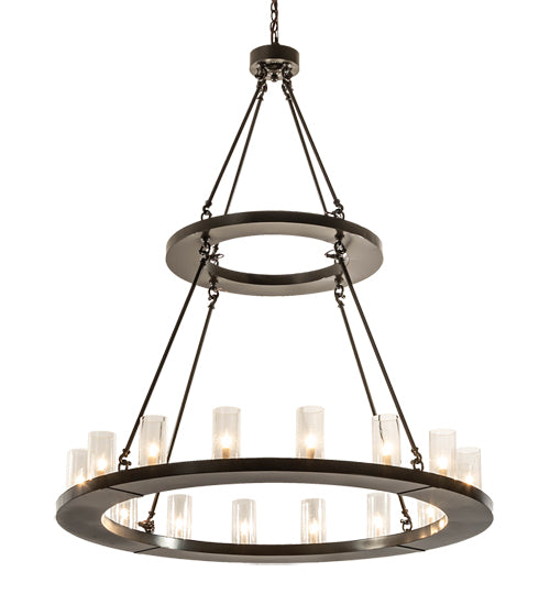 Meyda Tiffany Loxley 202214 Chandelier Light - Timeless Bronze
