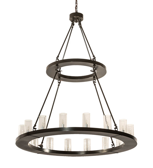 Meyda Tiffany Loxley 202214 Chandelier Light - Timeless Bronze