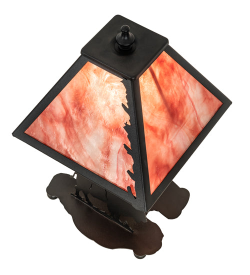 Meyda Tiffany Lighting 202240 Buffalo One Light Accent Lamp Lamp Black