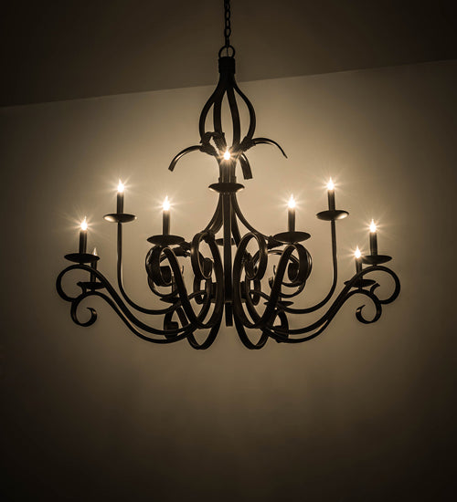 Meyda Tiffany Cypress 202247 Chandelier Light - Craftsman Brown,Mahogany Bronze