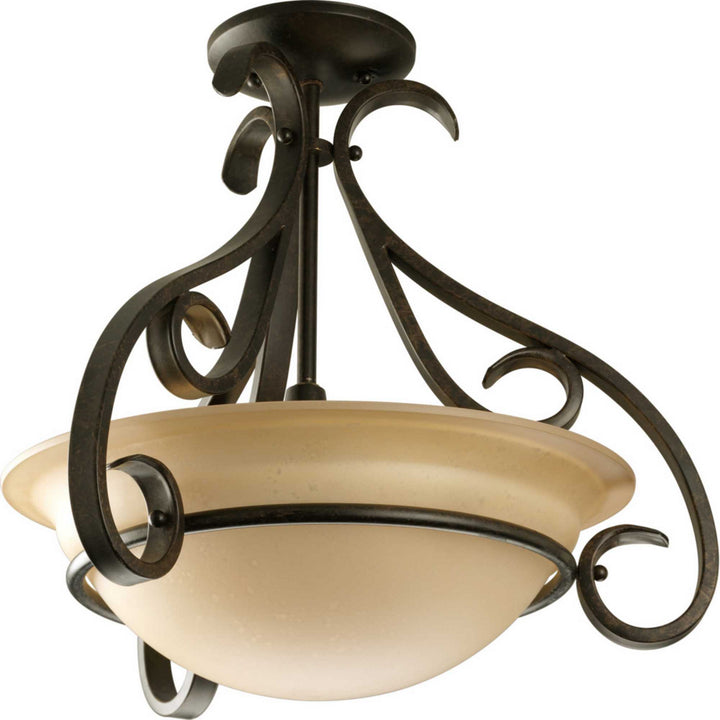 Progress Torino P3843-77 Ceiling Light - Forged Bronze