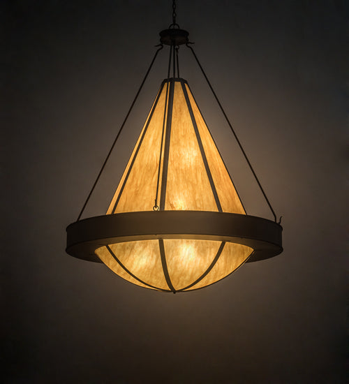 Meyda Tiffany Obsidian 202525 Chandelier Light - Rust