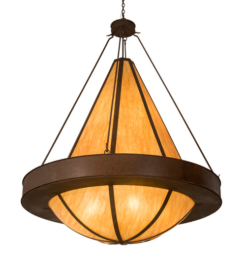 Meyda Tiffany Obsidian 202525 Chandelier Light - Rust