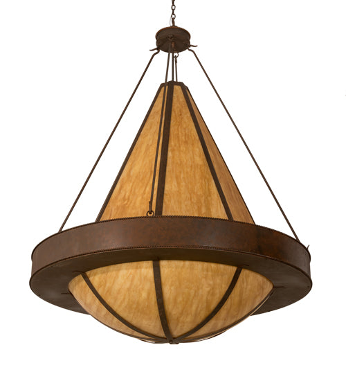 Meyda Tiffany Obsidian 202525 Chandelier Light - Rust