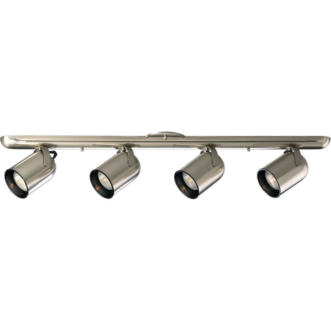 Progress Lighting P6162-09 Directional Four Light Wall/Ceiling Fixture Track Light Pewter, Nickel, Silver