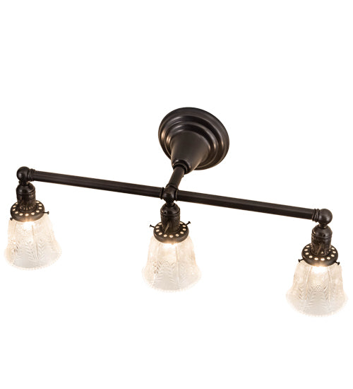 Meyda Tiffany Revival 202784 Bath Vanity Light 25 in. wide - Craftsman Brown