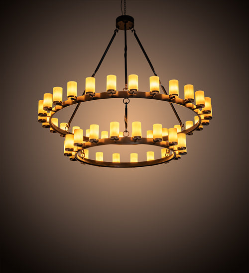Meyda Tiffany Noziroh Ring 202794 Chandelier Light - Timeless Bronze