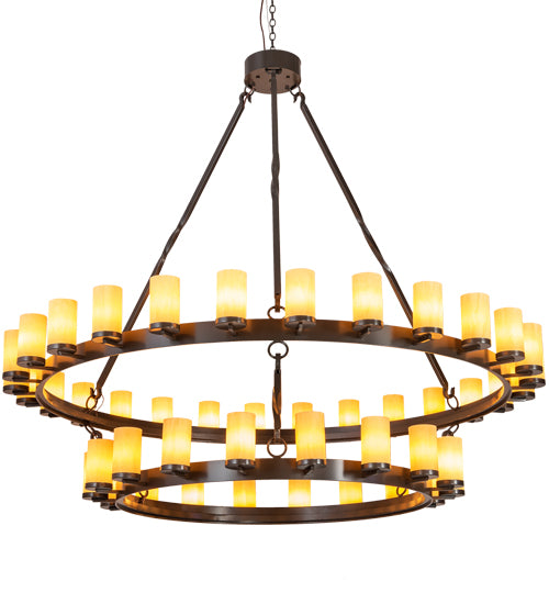 Meyda Tiffany Noziroh Ring 202794 Chandelier Light - Timeless Bronze