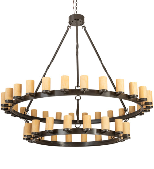 Meyda Tiffany Noziroh Ring 202794 Chandelier Light - Timeless Bronze
