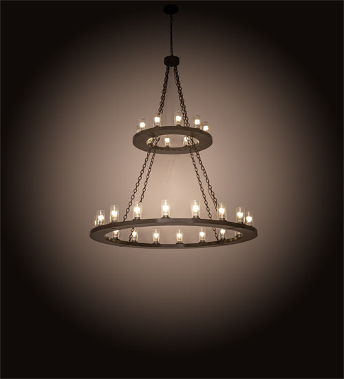 Meyda Tiffany Loxley 202972 Chandelier Light - Timeless Bronze