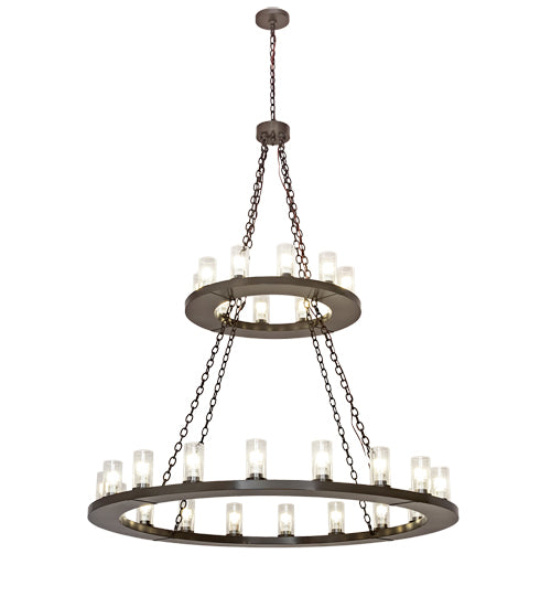 Meyda Tiffany Loxley 202972 Chandelier Light - Timeless Bronze