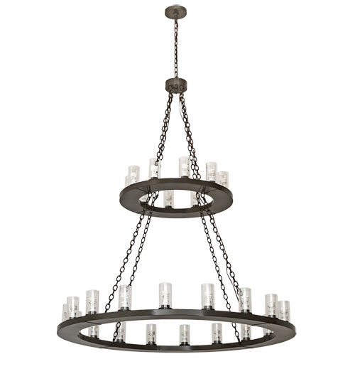 Meyda Tiffany Loxley 202972 Chandelier Light - Timeless Bronze