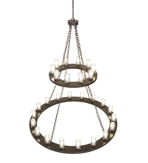 Meyda Tiffany Loxley 202972 Chandelier Light - Timeless Bronze