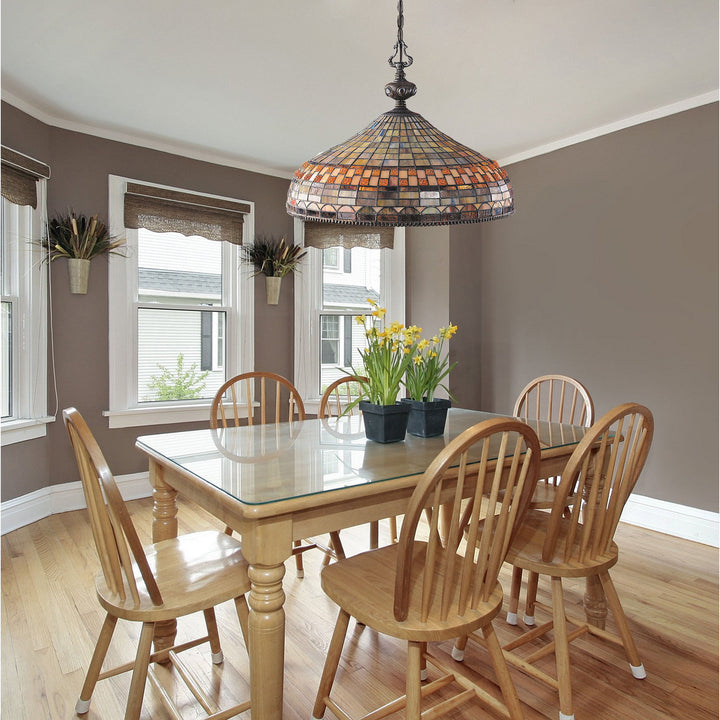 Elk Jewelstone 611-CB Pendant Light - Classic Bronze