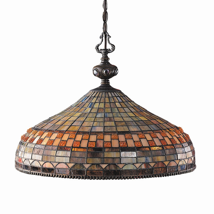 Elk Jewelstone 611-CB Pendant Light - Classic Bronze