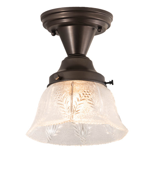 Meyda Tiffany Revival 203097 Ceiling Light - Craftsman Brown