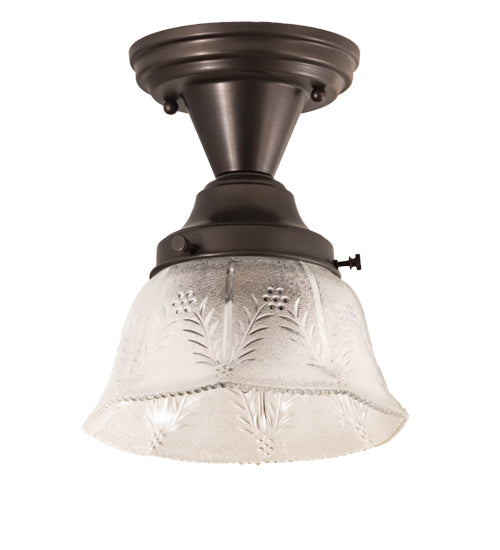 Meyda Tiffany Revival 203097 Ceiling Light - Craftsman Brown